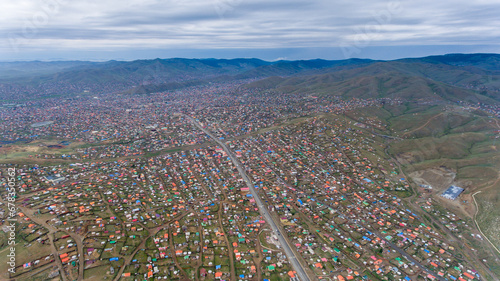 Expanding yurt neighborhoods of Ulaanbaatar