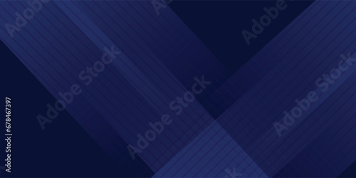 Premium abstract background design with diagonal dark blue line pattern. Vector horizontal template for digital lux business banner, vector abstract background vector dark blue 