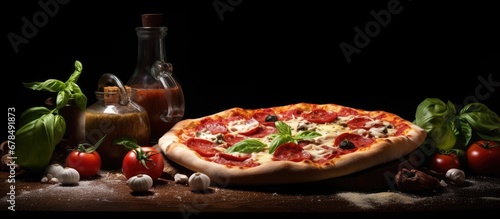 High quality images of premium pizza from a pizzeria