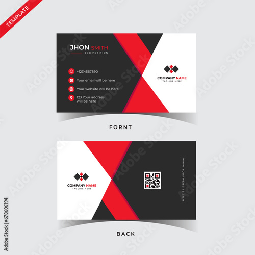 business card, identity card, company, contact, corporate, graphic, identity, layout, presentation, print, abstract, business, blank, illustration, template, card, clean, creative, design, brand, pers