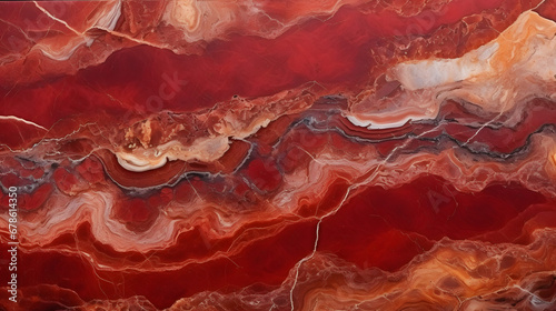 Red marble, red onyx marble texture natural stone pattern abstract (with high resolution), marble for interior exterior decoration design business and industrial construction concept d. Generative Ai.