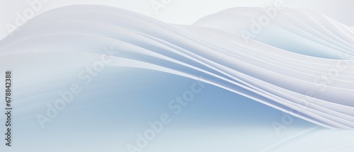 Blue abstract waves, modern smooth design, seamless