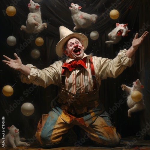 Frozen Rat Juggling: The Hilarious and Unusual Act of Dr. Josh the Clown