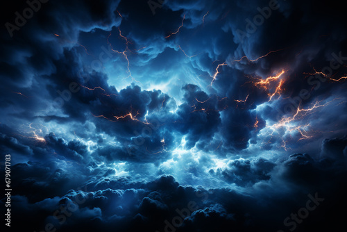 Dangerous and violent lightning, lightning storm events.