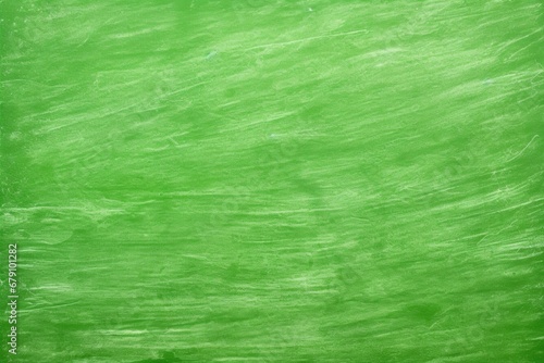 close-up of chalky texture on clean green chalkboard