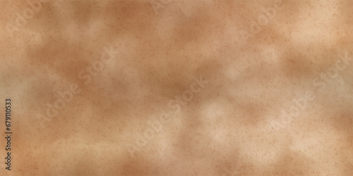 Natural beige matte suede seamless texture. Reverse side of leather. Realistic vector illustration. Deerskin background