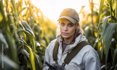 portrait of Environmental Science and Protection Technician, who Performs laboratory and field tests to monitor the environment and investigate sources of pollution, including those that affect health