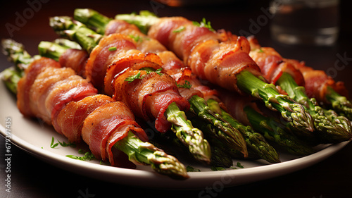 Crispy Bacon-Wrapped Asparagus Spears