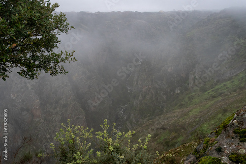 Niebla en los Arribes del Duero, Zamora, Castilla y León