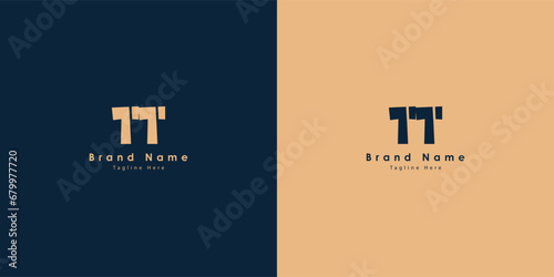 TT Letters vector logo design
