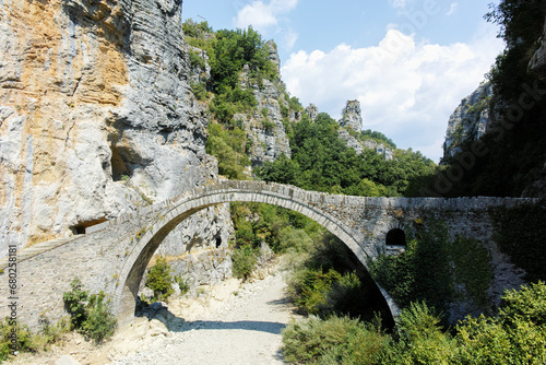 Kokkorou stone bridge, Zagori, Epirus, Greece