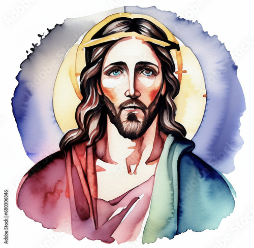 Jezus Chrystus obraz ilustracja