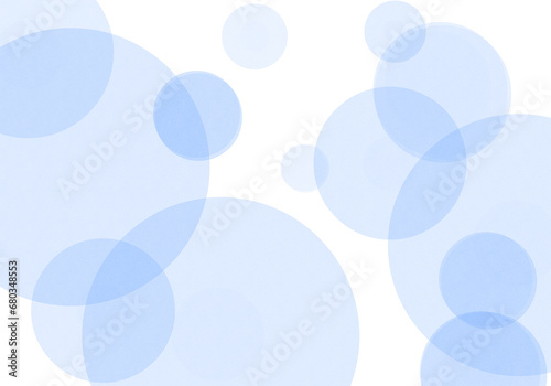 青い水玉模様の背景デザイン