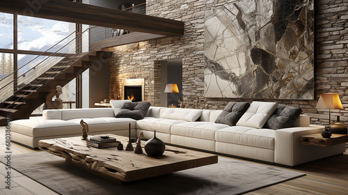 Free_photo_3D_contemporary_living_room_interior_and_