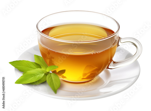 Tea Isolated on Transparent Background 
