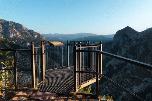 Santa Catalina lookout point, Cantabria in Spain