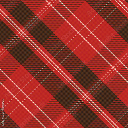 Christmas Plaid Seamless Pattern, Scottish Tartan Check Pattern in Red, Green and Black for dress, skirt, scarf, throw, jacket, fashion fabric digital paper print. 