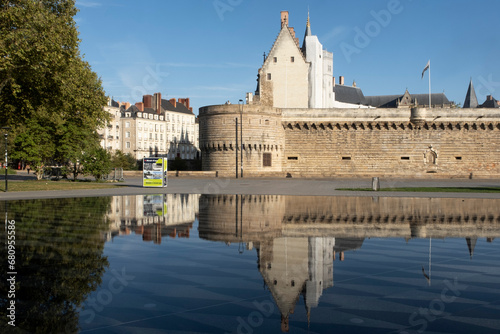The castle of Nantes, France