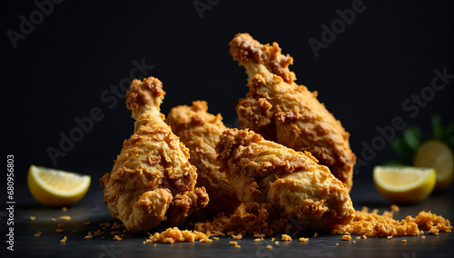 Delicious fried chicken