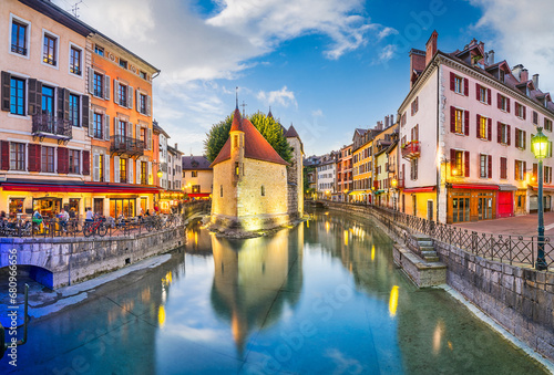 Annecy, France on the Thiou River