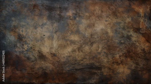 Ancient rustic grungy parchment metal texture background