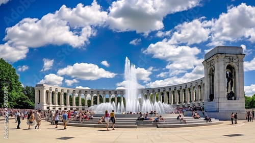 Washington fountain place memorial