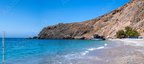 glika nera - sweet water beach Hora Sfakion crete greece