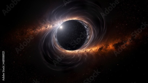 a nice astronomical shot of a black hole