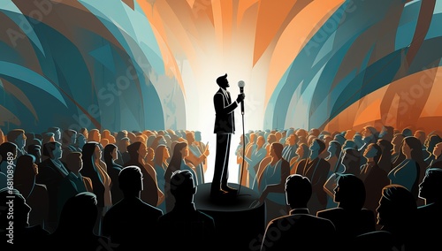 The Inspiring Leader: Commanding Attention and Respect from a Captivated Audience