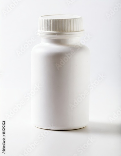 Santé et Médication: Pot de Pilules Pharmaceutiques