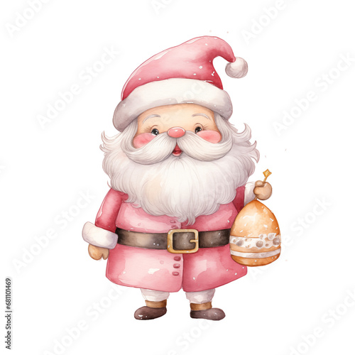 Pink Santa clause 