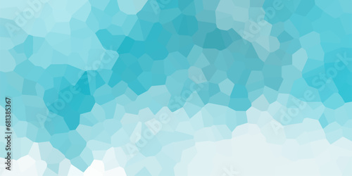soft blue crystallize abstract background vector illustration. Abstract Trianglify gradient Generative Art background illustration.light abstract mosaic polygonal background .