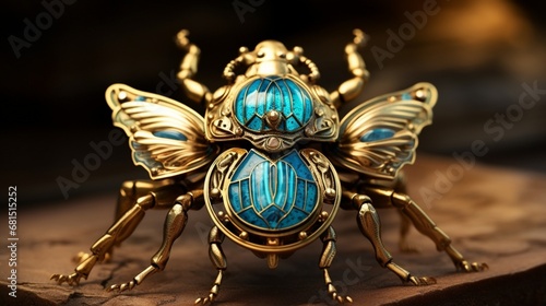 the role of scarab beetles as amulets in ancient Egyptian culture