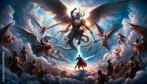 Eternal Combat: The Battle Between Archangel Michael and the Dragon