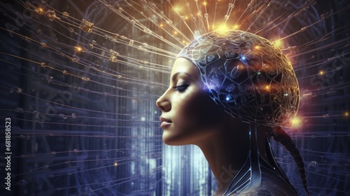 Mind uploading advanced technology innovative consciousness transfer digital immortality futuristic