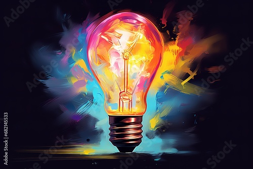 a lightbulb with a tree inside is a stunning and evocative symbol of the power of creativity to transform the world. The lightbulb represents the illumination that comes from new ideas