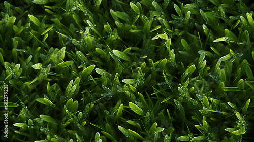 vivid green artificial grass texture, seamless pattern