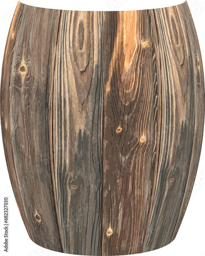 wooden barrel isolated on white.Flipkart.com | HiraWoodArt 1 Compartments.KEIKO GOLD - Side tables from Lambert |