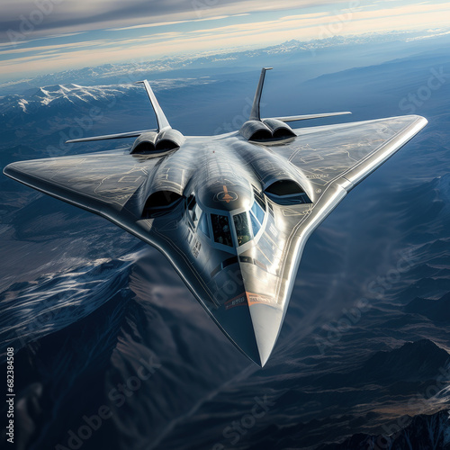 Futuristic Flight and transportation : Unveiling the 6th Generation Aircraft Design Concept.