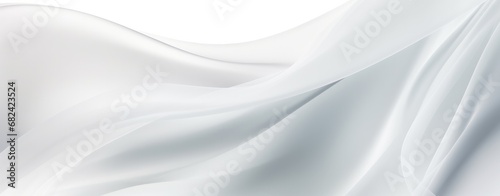 White background with curves and waves, in the style of translucent overlapping, flowing fabrics, UHD, soft tonal shifts abstract white background