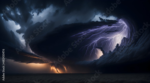 Tornado and lightning_02