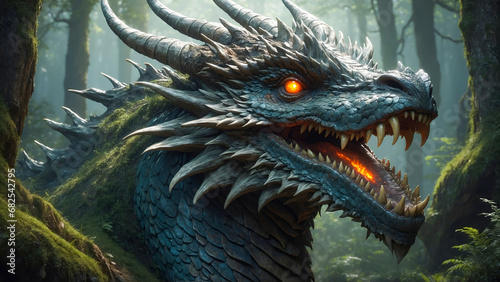  A dragon is a large magical legendary creature that appears in the folklore of multiple cultures worldwide. 4K - 8K - 12K TV. Generative AI. 