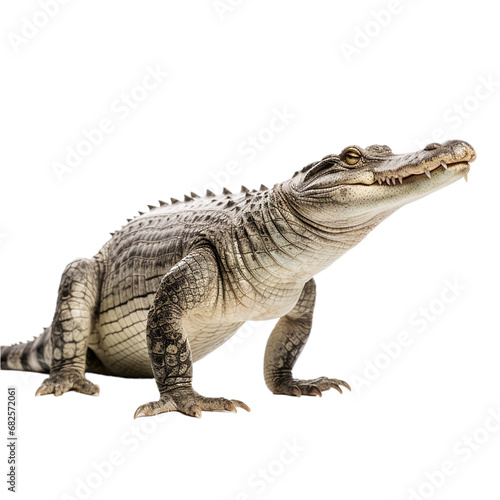 crocodile isolated on transparent background PNG image