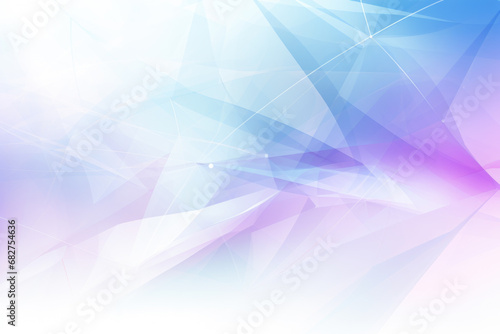 Abstract white, blue and purple geometric background