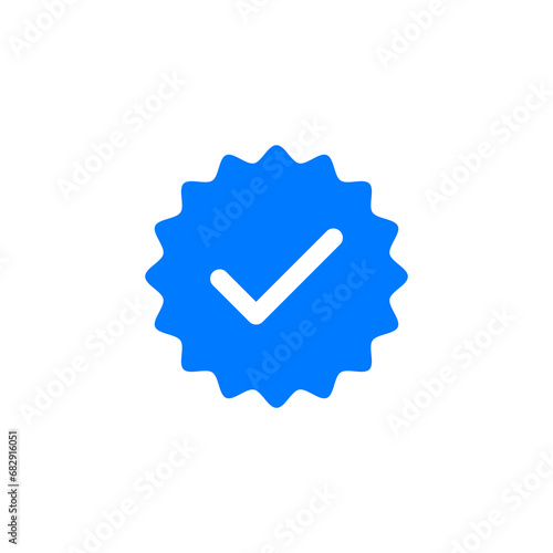 Blue verified badge