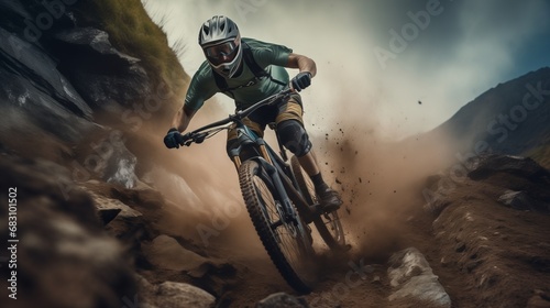 Riding the Rocky Terrain: A Thrilling Adventure on a Mountain Bike