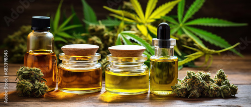 Biomedical and organic canabis medicine, medicinal plants, CBD oil, canabis oil, medicinal canabis products for medicinal purposes, including canabis leaf.