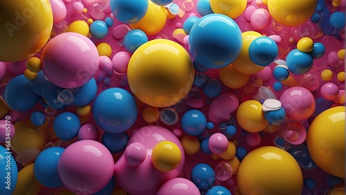  colorful balloons background. Colorful balloons background.
