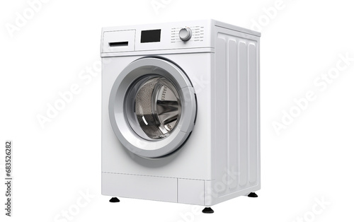 Washing Machine on transparent Background