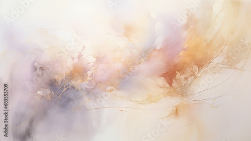 Abstract watercolor textures with organic brushstrokes for expressive artistic creations
